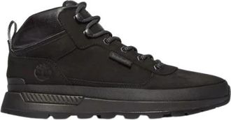 Timberland Field Trekker Mid Lace Up - Heren - Wandelschoenen - Zwart - 43 EU - Leer - Fitness