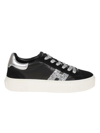 Hogan H705 Metallic Mutton Leather Sneakers