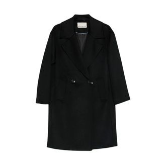 Pennyblack Abrigos cruzados - Coats - Mujer - Negro - L