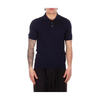 Tagliatore Polo Shirts, male, Blue, Size: XL Polo in maglia