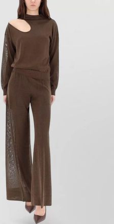 Circus Hotel cutout knitted top