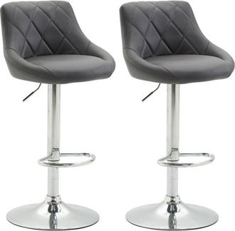Clp Set De 2 Taburetes Lazio Gris