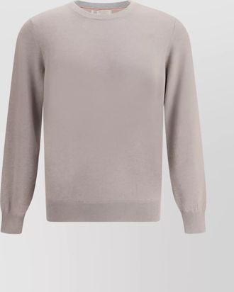 Brunello Cucinelli cashmere crew neck sweater