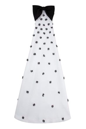 Saiid Kobeisy Scuba Beaded Dress