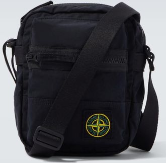 Stone Island Aluminium Tela Compass poplin crossbody bag