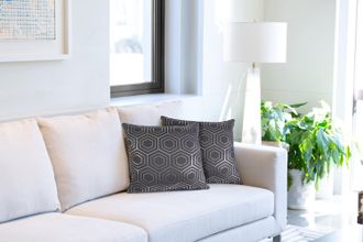 TJ Hughes Hartford - Cushion Cover in Charcoal - TJ Hughes