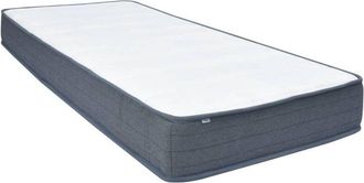 vidaXL Colchón box spring tela 160x80x20 cm suavidad media Vidaxl