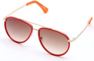 Lancaster Red Metal Womens Sunglasses
