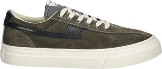Stepney Workers Club Dellow S-Strike Cup Suede - Heren - Sneakers - Groen - 43 EU - Leer - Schoenen