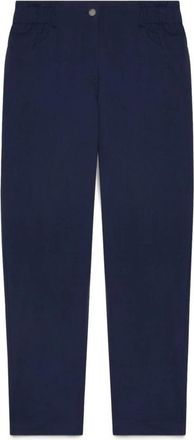 Fiorella Rubino Straight Broeken - Dames - Broeken - Blauw - XS - Katoen - Broeken