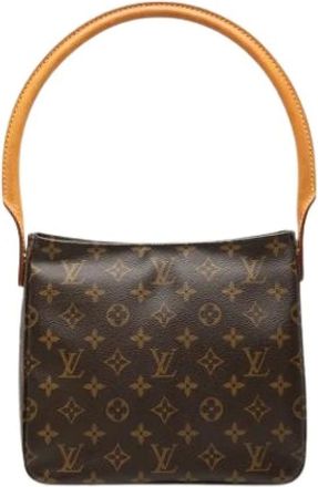 Louis Vuitton Pre-owned Shoulder Bags, female, Brown, Size: ONE SIZE Pre-owned The Looping MM