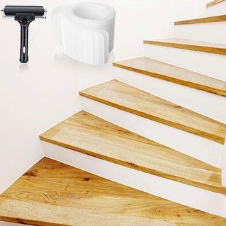OEM 15 Pegatinas Antideslizantes Para Escaleras De 10 X 60 Cm, Tira Antideslizante De Peva Para Escaleras, Cinta De Seguridad Para Ni&ntilde;os, Ancianos, Beb&eacute;s 