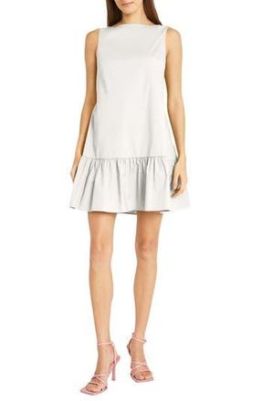 Donna Morgan Solid Sleeveless Dress in Ivory at Nordstrom Rack, Size 14