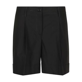 P.A.R.O.S.H. Canyox Cotton Shorts - female - P.A.R.O.S.H. - Casual Shorts - Black - M - Shorts