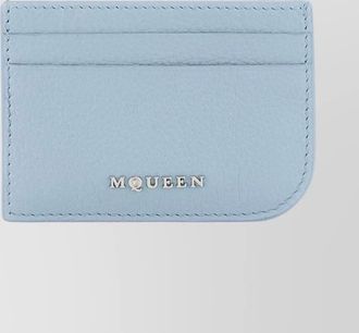 Alexander McQueen leather card holder