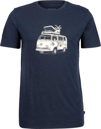 Stoic Hemp30 UtbySt. Print Tee T-Shirt f&uuml;r Herren | blau