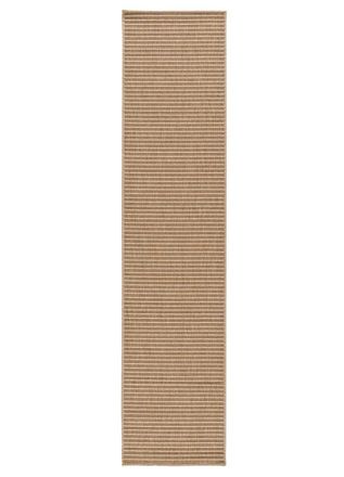 Atticgo Alfombra de pasillo exterior beige 48x200 cm