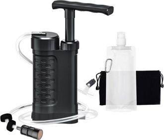 OEM Bomba De Filtro De Agua, Filtro De Agua De 5 Etapas De 0,01 Micras, Equipo Port&aacute;til De Emergencia Y Supervivencia Para Actividades Al Aire Libre: Acam