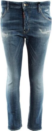 Dsquared2 Jeans, Heren, Blauw, XL, Katoen, Skater Jean