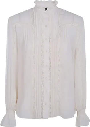 Ralph Lauren Dames, Blouses & Shirts, Beige, Maat: S Katoen