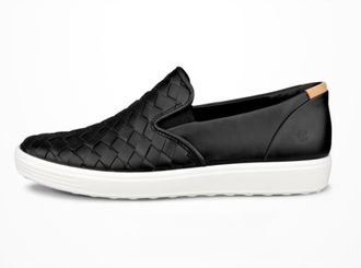 Ecco Womens Soft 7 Shoes In Black