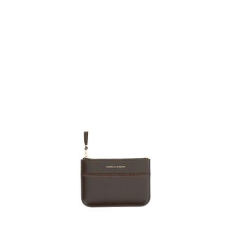 Comme Des Gar&ccedil;ons Wallets & Cardholders, unisex, Brown, Size: ONE SIZE Portafoglio con zip