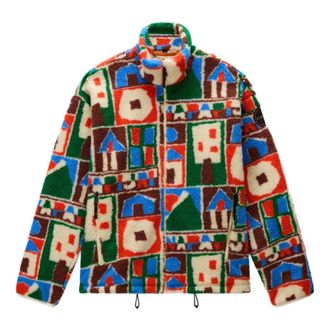 Napapijri Full-Zip Fleece - Heren - Sport - Veelkleurig - Maat: XL Fleece