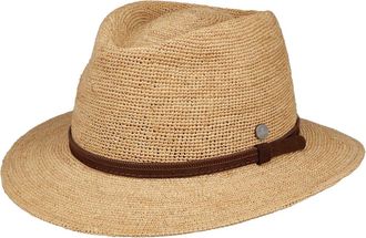 Lierys Fine Crochet Traveller Raffia Hoed by Lierys