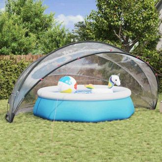 vidaXL vidaXL Dome Piscina Trasparente 546 x 516 x 250 cm PVC