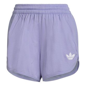 adidas (WMNS) adidas originals Shorts Embroidery Shorts Purple H15806