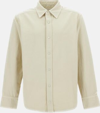 A.P.C. Beige Cotton Shirt