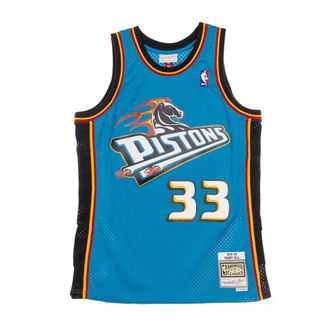 Mitchell & Ness Sportswear, male, Blue, Size: XS Grant Hill Swingman Tank Top