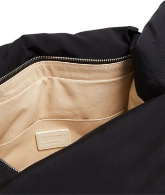 Jacquemus Womens Le Cuscinu Shoulder Bag Black Textile