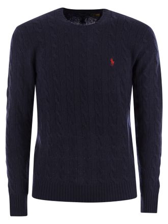 Polo Ralph Lauren Wool And Cashmere Cable Knit Sweater