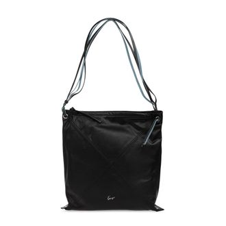 Kenzo Borsa in Pelle con Logo - - Bags - Donna - Nero - ONE SIZE