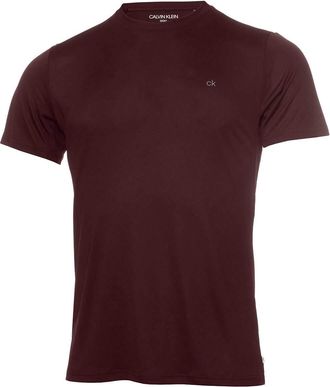 Calvin Klein Mens Harlem T-Shirt - Burgundy - XXL