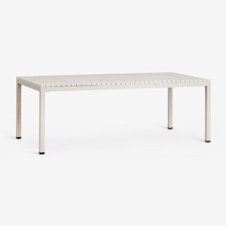 Sklum Rectangular dining table 210x100 cm in Marti aluminum SKLUM