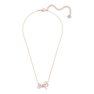 Swarovski Lifelong Bow Hanger - Dames - Kettingen - Geel - ONE Size - Accessoires