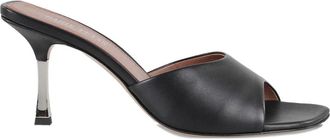 PARIS TEXAS Mules Lorena 75mm - Nero