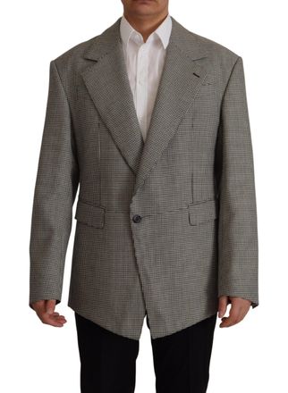 Dolce & Gabbana Overmaatse Houndstooth Blazer