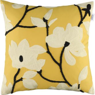 Schöner Wohnen Kollektion Dekokissen »Fleur« bestickt, mit hohem Baumwollanteil