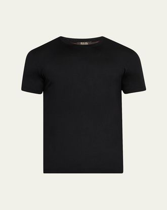 Loro Piana Mens The Gift of Kings Kim Crewneck T-Shirt