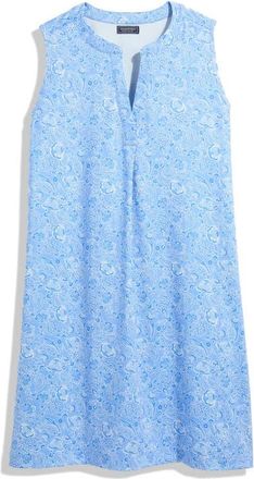 Vineyard Vines Print Shift Dress in Piper Paisley Sm Sb at Nordstrom, Size Small