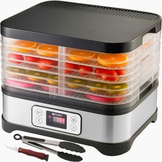 OEM Secador De Frutas, Setas Y Verduras Stilhoff Con Temporizador De Termocirculaci&oacute;n Inox 25929