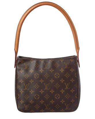 Louis Vuitton Brown Monogram Coated Canvas Looping (Authentic Pre-Loved)
