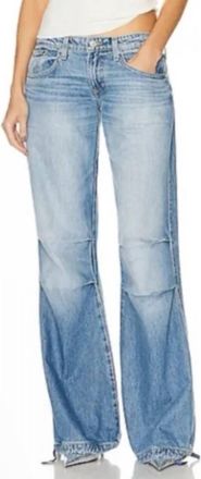 EB Denim Loon Barrel Jeans In Light Wash