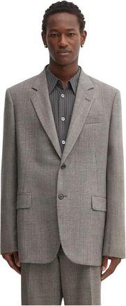 Our Legacy Ceremony Blazer - Heren - Blazers - Bruin - L - Wol - Jassen