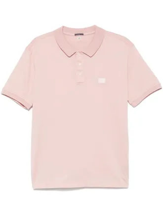 C.P. Company Light Pink Polo shirt with logo