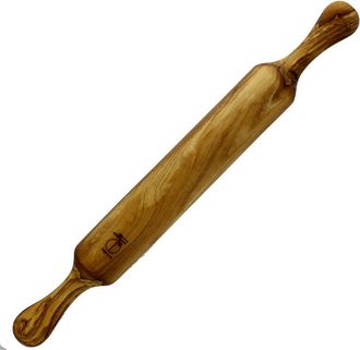 French Home Handcrafted Olive Wood Rolling Pin