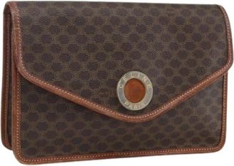 Celine Pre-owned Vintage Clutch - Dames - Vintage Clutch - Bruin - ONE Size - Leer - Vintage